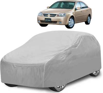 Caronix Car Cover For Chevrolet Optra (With Mirror Pockets)(Silver)
