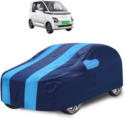 Caronix Car Cover For MG Universal For Car (With Mirror Pockets)(Blue)