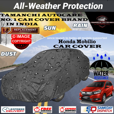 Tamanchi Autocare Car Cover For Honda Mobilio(Grey)