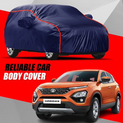 S Shine Max Car Cover For Tata Harrier (With Mirror Pockets)(Multicolor)