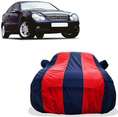 Tricway Car Cover For Mercedes Benz C-Class C200 K (With Mirror Pockets)(Red)