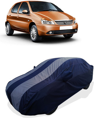 Coxtor Car Cover For Tata Indica DLX (With Mirror Pockets)(Grey)