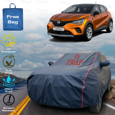 Frap Car Cover For Renault Captur (With Mirror Pockets)(Blue, Red)