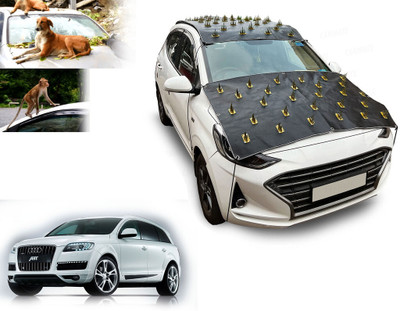 AUTO PEARL Car Cover For Audi Q7 (Without Mirror Pockets)(Black)