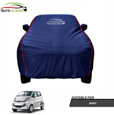 AUTO ALAXON Car Cover For Tata Nano (With Mirror Pockets)(Blue)