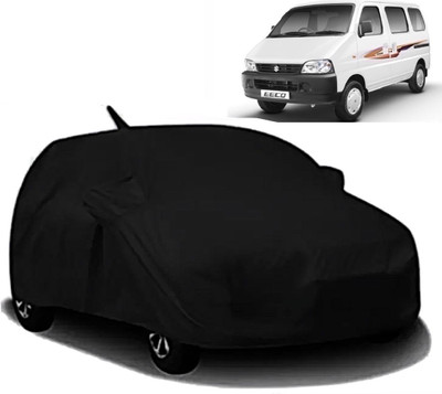 Swarish Car Cover For Maruti Suzuki Eeco (With Mirror Pockets)(Black)