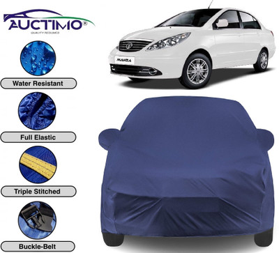 AUCTIMO Car Cover For Tata Manza (With Mirror Pockets)(Multicolor)