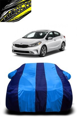 FRONCH Car Cover For Kia Cerato (With Mirror Pockets)(Blue)