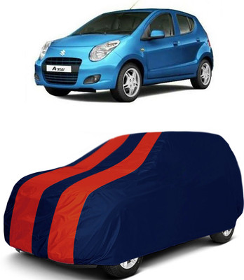 MoTRoX Car Cover For Maruti Suzuki A-Star (Without Mirror Pockets)(Red, Blue)