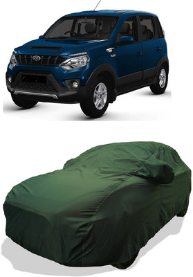 Coxtor Car Cover For Mahindra NuvoSport N8 AMT (With Mirror Pockets)(Green)