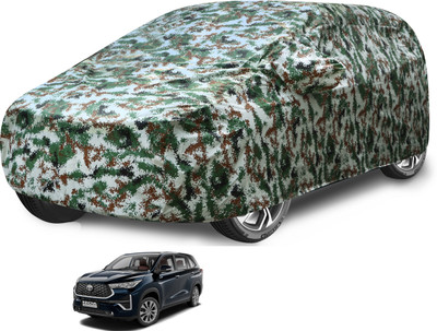 Caronix Car Cover For Toyota Innova Hycross (With Mirror Pockets)(Multicolor)
