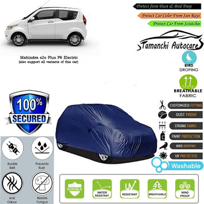 Tamanchi Autocare Car Cover For Mahindra e2o Plus P6 Electric(Blue)