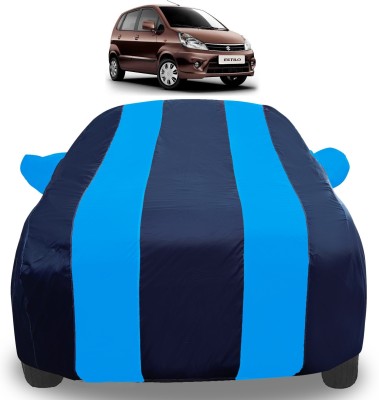 Auto Hub Car Cover For Maruti Suzuki Zen Estilo (With Mirror Pockets)(Blue)