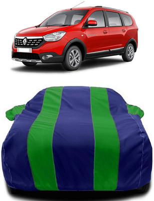 Autoprime Car Cover For Renault Lodgy 110PS RxZ 7 Seater (With Mirror Pockets)(Green, Blue)