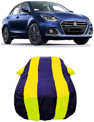 Wegather Car Cover For Maruti Suzuki Swift Dzire (With Mirror Pockets)(Yellow)