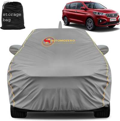 AUTOMOZEXO Car Cover For Maruti Ertiga (With Mirror Pockets)(Grey)