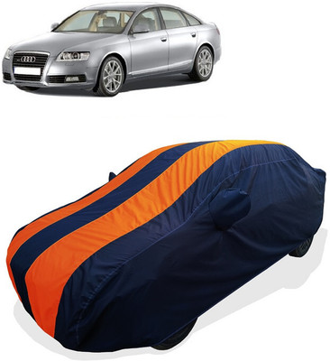 Coxtor Car Cover For Audi A6 4F2 3.0 TDI Quattro (With Mirror Pockets)(Orange)