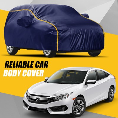 ALTRADECOT Car Cover For Honda Civic (With Mirror Pockets)(Multicolor)