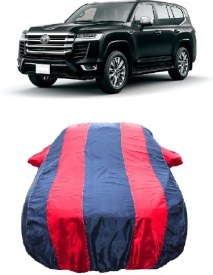 Wegather Car Cover For Toyota Land Cruiser (With Mirror Pockets)(Red)