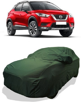 QLAX Car Cover For Maruti Kicks XV Premium D Diesel (With Mirror Pockets)(Green)