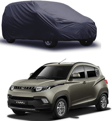 ROYAL AUTO MART Car Cover For Mahindra KUV100 (Without Mirror Pockets)(Grey)