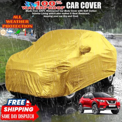 Tamanchi Autocare Car Cover For Nissan Kicks(Gold)