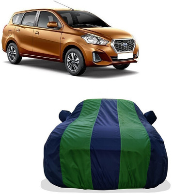 Tricway Car Cover For Datsun Go Plus T VDC Petrol (With Mirror Pockets)(Green)