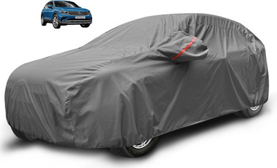 Caronix Car Cover For Volkswagen Tiguan (With Mirror Pockets)(Grey)