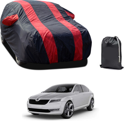 CODOKI Car Cover For Skoda Laura (With Mirror Pockets)(Red, For 2019, 2020, 2021, 2022, 2023 Models)