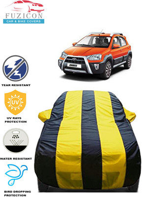 FUZICON Car Cover For Kia CROSS(Yellow, Blue)
