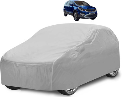Caronix Car Cover For Tata Hexa (With Mirror Pockets)(Silver)