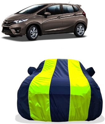 Tricway Car Cover For Honda Jazz 1.5 SV i DTEC (With Mirror Pockets)(Yellow)