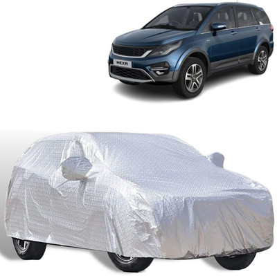 NG Auto Front Car Cover For Tata Hexa(Silver)