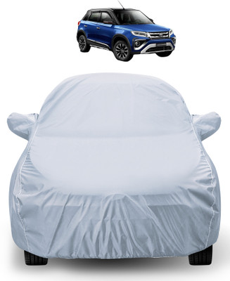 Auto Hub Car Cover For Toyota Urban Cruiser (With Mirror Pockets)(Silver)