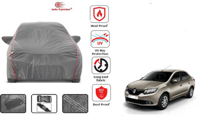 Auto Oprema Car Cover For Mahindra Logan (With Mirror Pockets)(Grey)