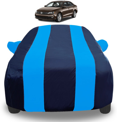 Amanzo Car Cover For Kia Carens (With Mirror Pockets)(Blue)