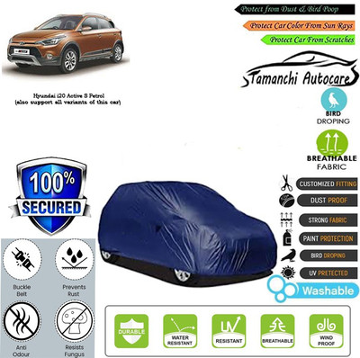 Tamanchi Autocare Car Cover For Hyundai i20 Active S Petrol(Blue)