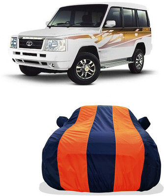 Tricway Car Cover For Tata Sumo DX (With Mirror Pockets)(Orange)