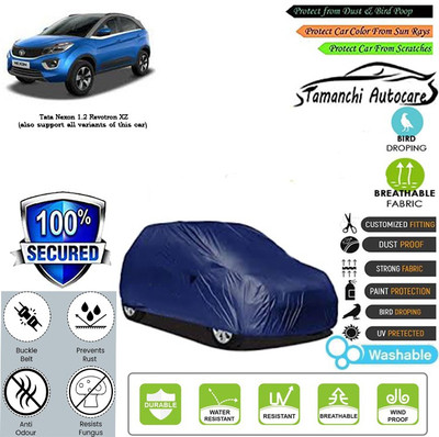 Tamanchi Autocare Car Cover For Tata Nexon 1.2 Revotron XZ(Blue)