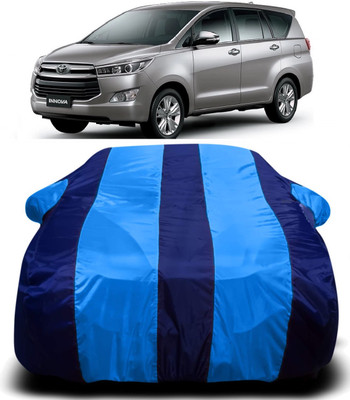 AXLOZ Car Cover For Toyota Innova (With Mirror Pockets)(Multicolor)