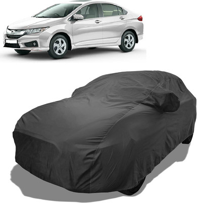 Coxtor Car Cover For Honda City i DTec E (With Mirror Pockets)(Grey)