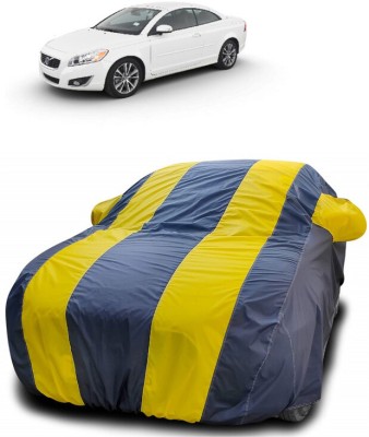 DIGGU Car Cover For Volvo C70 2.4i SE (With Mirror Pockets)(Yellow, Blue)