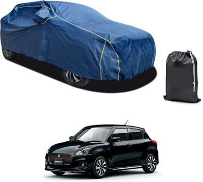 PAGORA Car Cover For Maruti Suzuki Swift Hybrid (With Mirror Pockets)(Blue, For 2019, 2020, 2021, 2022, 2023 Models)