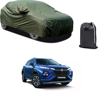 PAGORA Car Cover For Maruti Suzuki Fronx (With Mirror Pockets)(Green)
