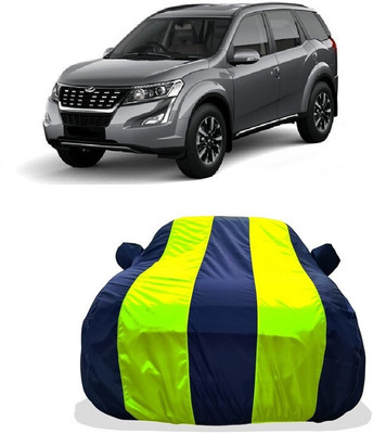 Tricway Car Cover For Mahindra XUV500 W7 Diesel (With Mirror Pockets)(Yellow)