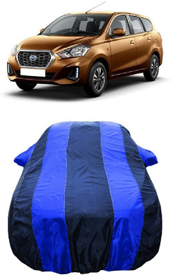 Wegather Car Cover For Datsun GO Plus A (With Mirror Pockets)(Blue)