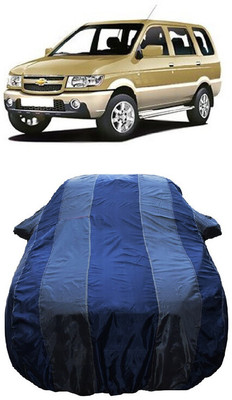 Wegather Car Cover For Chevrolet Tavera 7 STR (With Mirror Pockets)(Grey)