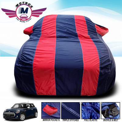 MoTRoX Car Cover For Force Gurkha (With Mirror Pockets)(Red, Blue)