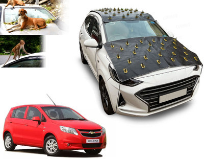 AUTO PEARL Car Cover For Chevrolet Sail UVA (Without Mirror Pockets)(Black)