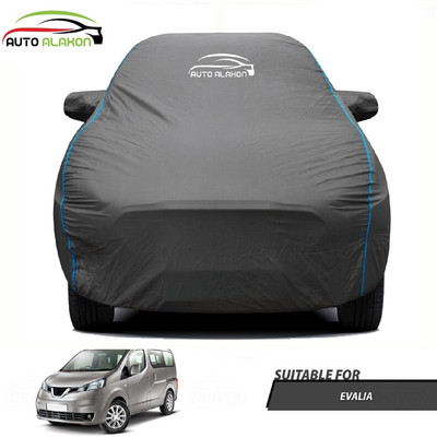 AUTO ALAXON Car Cover For Nissan Evalia (With Mirror Pockets)(Black)
